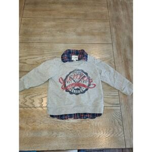 Children's Place Size 4T Boys Doubled Shirt Long Sleeve